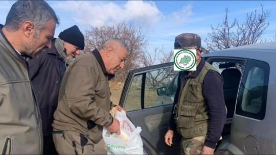 Elazığ'da yasa dışı avcılık yapan 4 şahsa idari işlem uygulandı