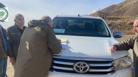 Elazığ'da yasa dışı avcılık yapan şahıslara geçit verilmiyor
