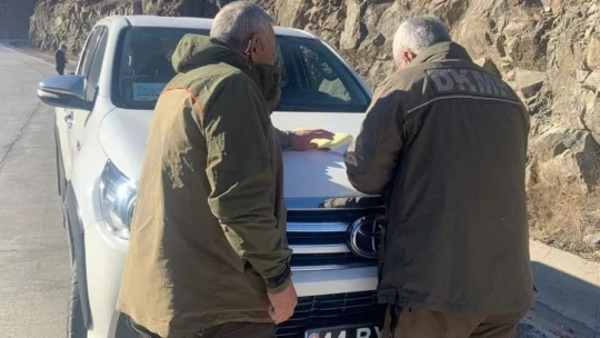 Elazığ'da yasa dışı avcılık yapan 1 kişiye idari işlem yapıldı