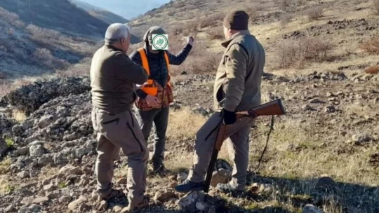 Elazığ'da yasa dışı avcılık yapan 9 kişiye idari işlem uygulandı