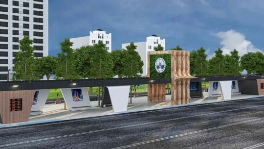 Elazığ'da yolcu dostu otobüs durakları hizmete geçiyor