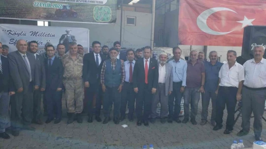 Elazığ'da yüzde 50 hibe ile tohum dağıtıldı