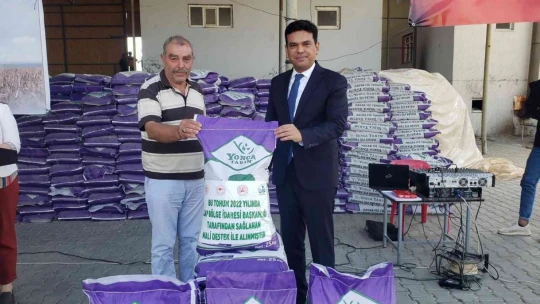 Elazığ'da yüzde 50 hibe ile tohum dağıtıldı