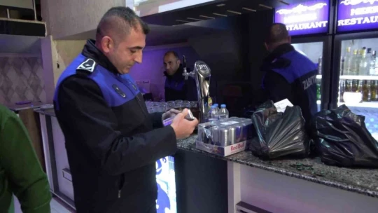 Elazığ'da zabıtadan yılbaşı öncesi denetim