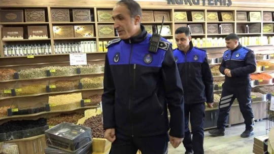 Elazığ'da zabıtadan yılbaşı öncesi denetim