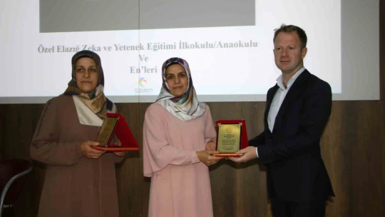Elazığ'da Zeka ve Yetenek Okulu öğrencileri başarılarıyla ödüllendirildi
