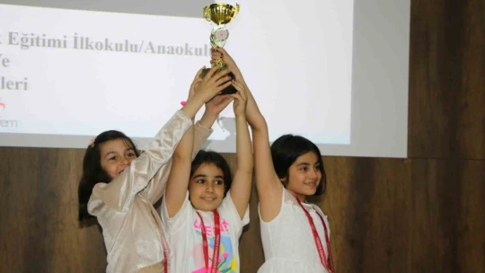Elazığ'da Zeka ve Yetenek Okulu öğrencileri başarılarıyla ödüllendirildi