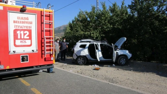 Elazığ'da zincirleme trafik kazası: 8 yaralı