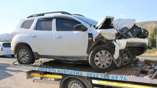 Elazığ'da zincirleme trafik kazası: 8 yaralı