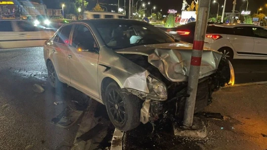 Elazığ'da zincirleme trafik kazası: 2 yaralı