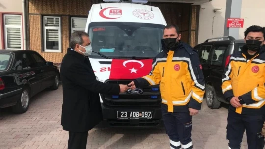Elazığ'daki ambulans sayısı 64 oldu