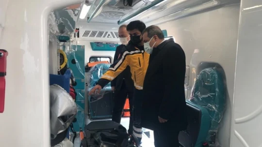 Elazığ'daki ambulans sayısı 64 oldu