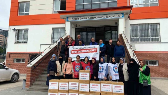 Elazığ'dan Kahramanmaraş'a kadın dayanışması