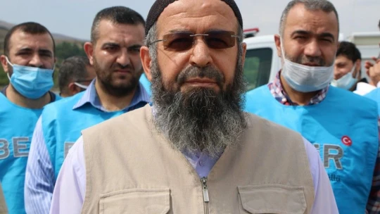 Elazığ depreminin merkez üssünde enkaz arama ve kurtarma tatbikatı