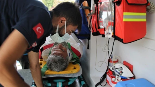 Elazığ depreminin merkez üssünde enkaz arama ve kurtarma tatbikatı
