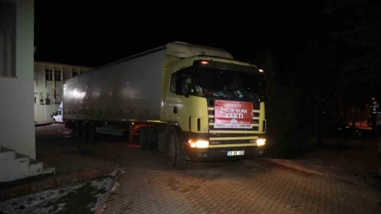 Elazığ, depremzedeler için tek yürek oldu