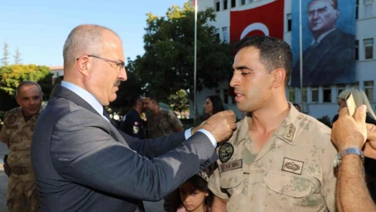 Elazığ İl Jandarma Komutanlığında rütbe terfi töreni düzenledi
