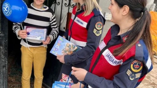 Elazığ İl Jandarma Komutanlığı, engelli bireyleri unutmadı