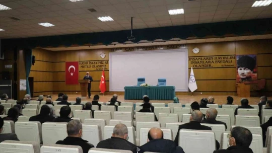Elazığ İl Müftülüğü Aralık ayı mutat toplantısı yapıldı