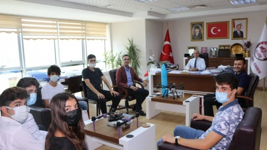 Elazığ İl Özel İdaresi'nden Drone ve Roket Takımına tam destek