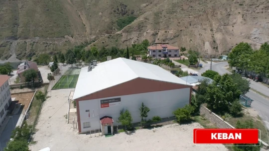 Elazığ'ın 10 ilçesine spor salonu yapıldı