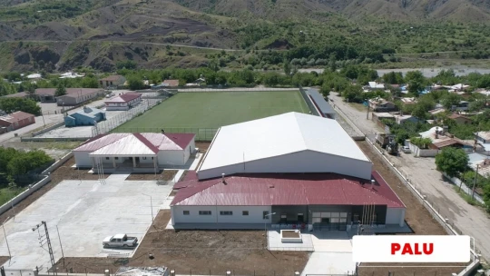 Elazığ'ın 10 ilçesine spor salonu yapıldı