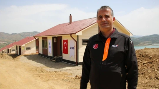 Elazığ'ın 300 köyünde, çelik konutlar yükseliyor