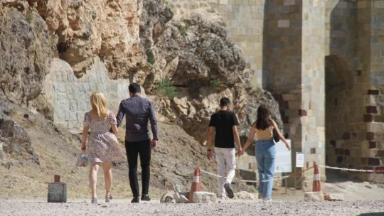 Bayramda Harput'a ziyaretçi akını