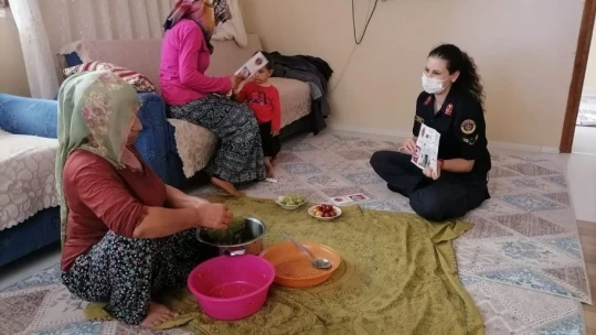 Elazığ jandarmadan KADES eğitimi