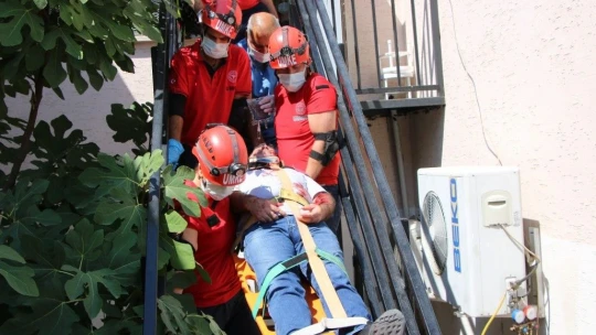 Elazığ Ruh Sağlığı Hastanesindeki deprem ve yangın tatbikatı nefes kesti