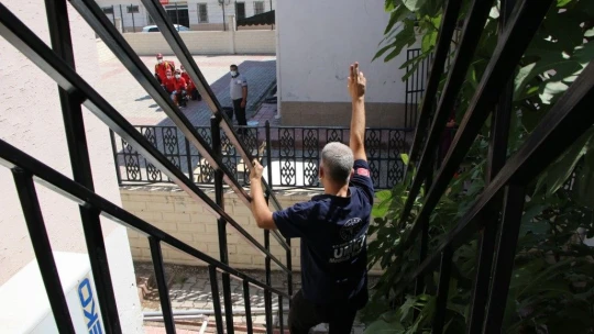 Elazığ Ruh Sağlığı Hastanesindeki deprem ve yangın tatbikatı nefes kesti