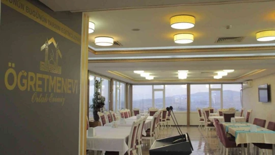 Elazığ, yeni öğretmenevine kavuştu