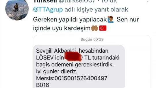 Elazığlı şehidin vasiyeti üzerine LÖSEV'e bağış yağdı