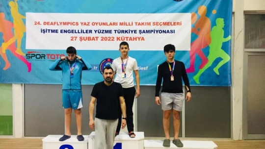 Elazığlı sporculardan yüzmede 7 madalya