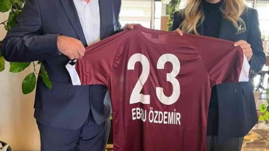 Elazığspor Başkanı Çayır, TFF Başkanı Özdemir ile görüştü