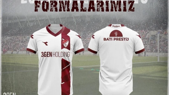 Elazığspor'un yeni sezon formaları görücüye çıktı