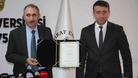 FÜ Rektörü Prof. Dr. Göktaş: Bu başarı akademisyenlerimizin tırnaklarıyla kazıyarak elde ettiği bir başarıdır