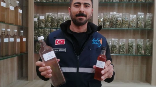 Gençlerin ürettiği bitki çayı ve sebze tohumları, Cumhurbaşkanı Erdoğan'a gönderiliyor