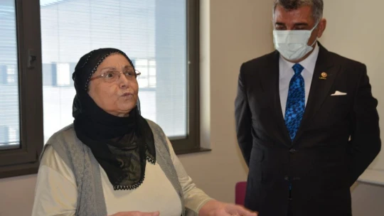 Milletvekili Erol Mevlüde Teyze'yi Ziyaret Etti