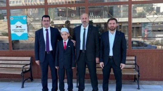 Hafızlık yarışması Türkiye üçüncüsü Elazığ'dan