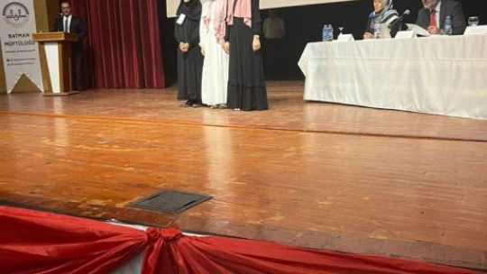 Hafızlık yarışması Türkiye üçüncüsü Elazığ'dan