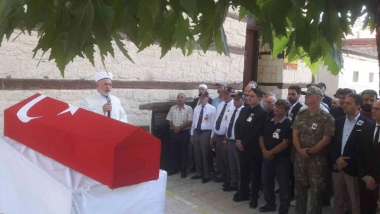 Hayatını kaybeden Kıbrıs gazisi Elazığ'da son yolculuğuna uğurlandı