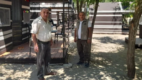 Hazar Gölü Tabiat Parkında kontrol ve denetim