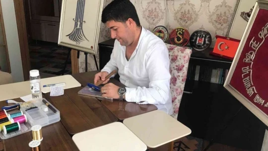 Hobi olarak başladığı filografi sanatında, devlet sanatçısı oldu
