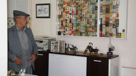 İçmediği sigaraların koleksiyonunu yapıyor