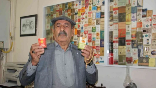 İçmediği sigaraların koleksiyonunu yapıyor