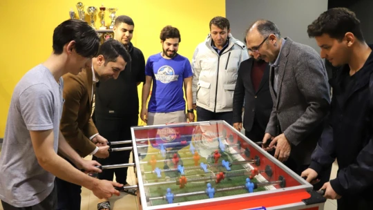 Rektör Göktaş Ve İl Müdürü Eren Sahurda Öğrencilerle Bir Araya Geldi