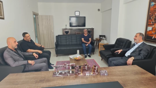 Başkan Alan, Kent Konseyi, FHGC ve Medya Kuruluşlarını Ziyaret Etti