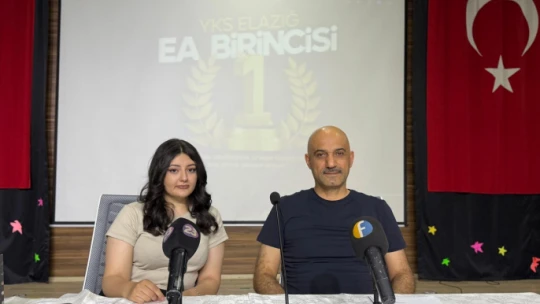 Yöntemim Koleji Öğrencisi Esengül Binay, 2025 YKS'de Elazığ Birincisi Oldu