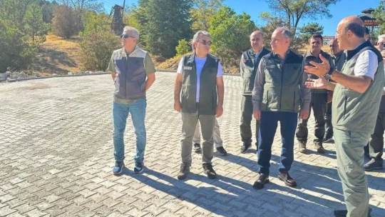 Bakan Yard. Polat, Orman Bölge Müdürlüğü Çalışmalarını Yerinde İnceledi